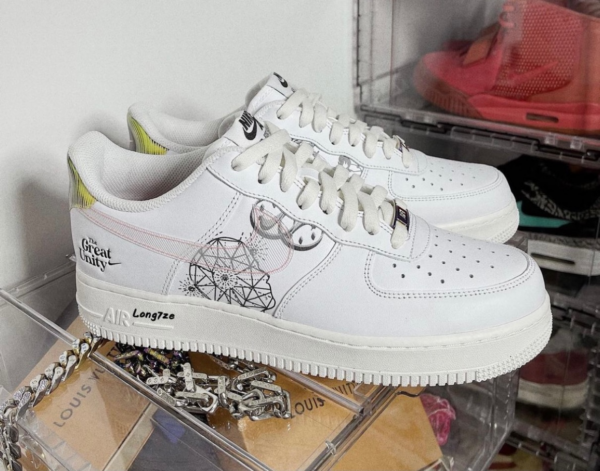 Giày Nike Wmns Air Force 1 BG 'The Great Unity' DM5457-110 - Ảnh 6