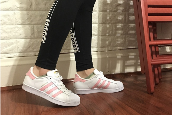 Giày Adidas Superstar 'White Pink' S81019 - Ảnh 2