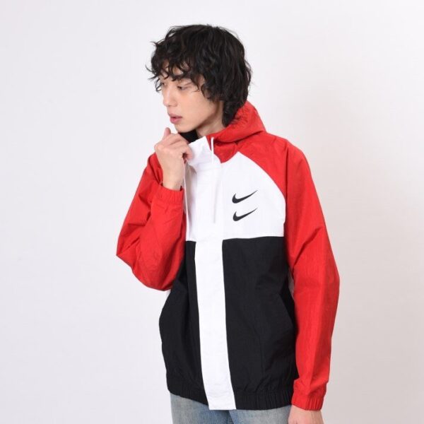 Áo Nike Jacket Big Swoosh Nylon Hoodie CJ4889-657 - Ảnh 2