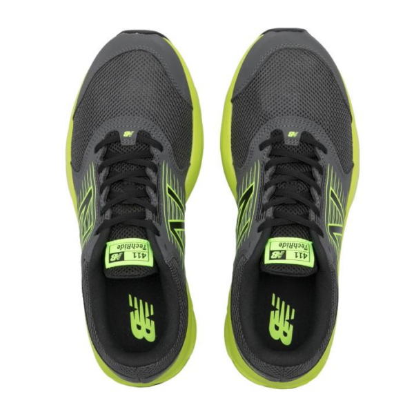 Giày New Balance 411 'Grey Neon' M411AG1 - Ảnh 4