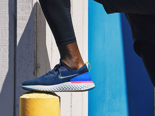 Giày Nike Epic React Flyknit 'College Navy' AQ0067-400 - Ảnh 5