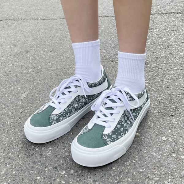 Giày Vans Bold Ni Bandana 'Jungle Green' VN0A5DYA8GR - Ảnh 3