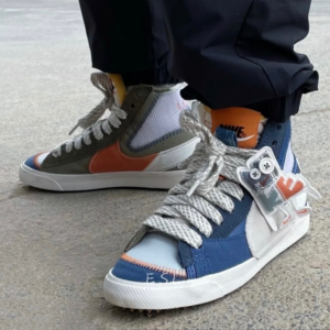 Alternative view of Giày Nike Blazer Mid Jumbo 'Voodoo' DR0978-001