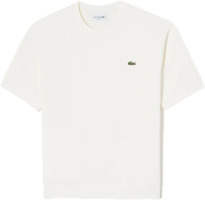 Ao Lacoste Overfit Milano Solid T-Shirt 'Cream' TH442E-53G-XFJ