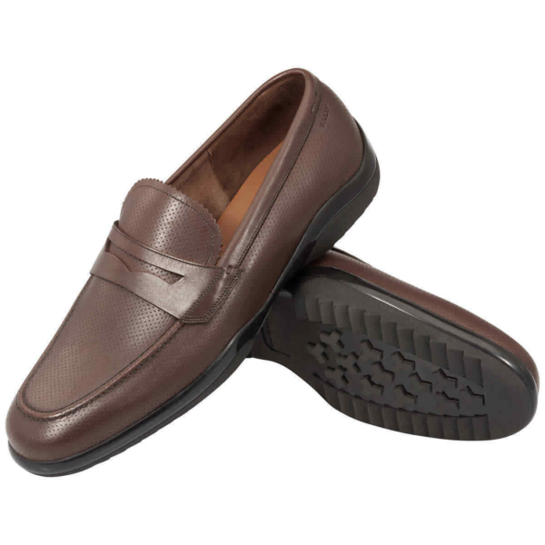 Giày Bally Men's Michigan Coconut 'Brown' 6220908 - Ảnh 3