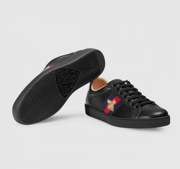 Giày Gucci Ace Embroidered 'Black Bee' 429446-A38G0-1284 - Ảnh 6