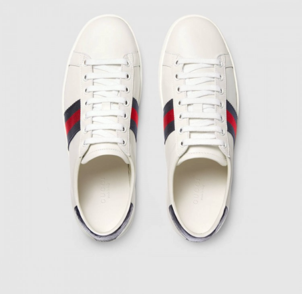 Giày Gucci Ace 'White Blue Red' 387993-A38D0-9072 - Ảnh 3