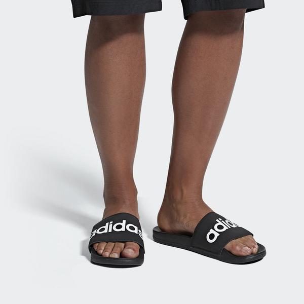 Dép Adidas Adilette Comfort Slides Black B42207 - Ảnh 2