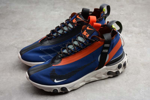 Giày Nike React Runner Mid WR ISPA 'Blue Void' AT3143-400 - Ảnh 4