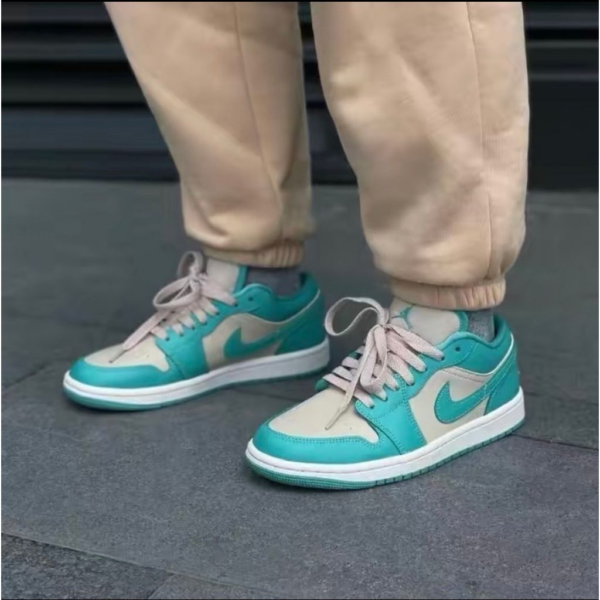 Giày Nike Air Jordan 1 Low 'Sanddrift Washed Teal' DC0774-131 - Ảnh 6