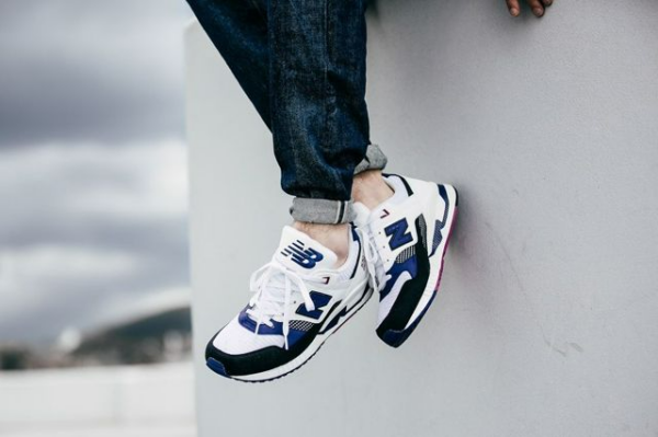 Giày New Balance 530 White Navy M530BW - Ảnh 5