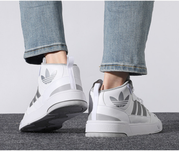 Giày Adidas Forum Mid White H00166 - Ảnh 4
