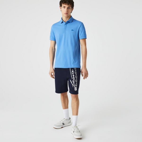 Áo Lacoste Paris Regular Fit Polo Shirt 'Blue' PH5522-51-L99 - Ảnh 2