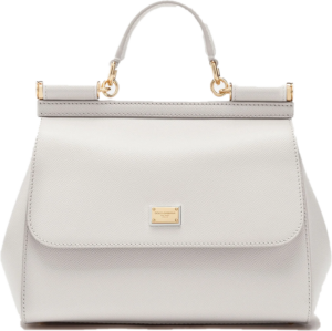 Tui Dolce & Gabbana Medium Dauphine Leather Sicily Bag 'White' BB7117A10378M307