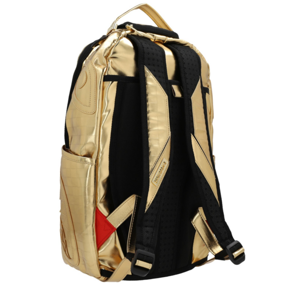 Balo Sprayground Shark In Paris 'Gold' B3729NSZ - Ảnh 2