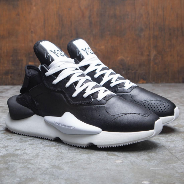 Giày Adidas Kaiwa Leather 'Black White' F97415 - Ảnh 2