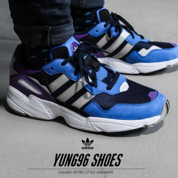 Giày Adidas Yung-96 'Blue Purple' DB2606 - Ảnh 2