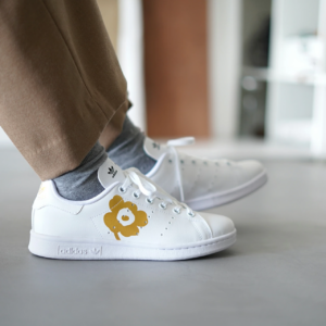 Giay Adidas Marimekko x Stan Smith J 'Unikko' H04683