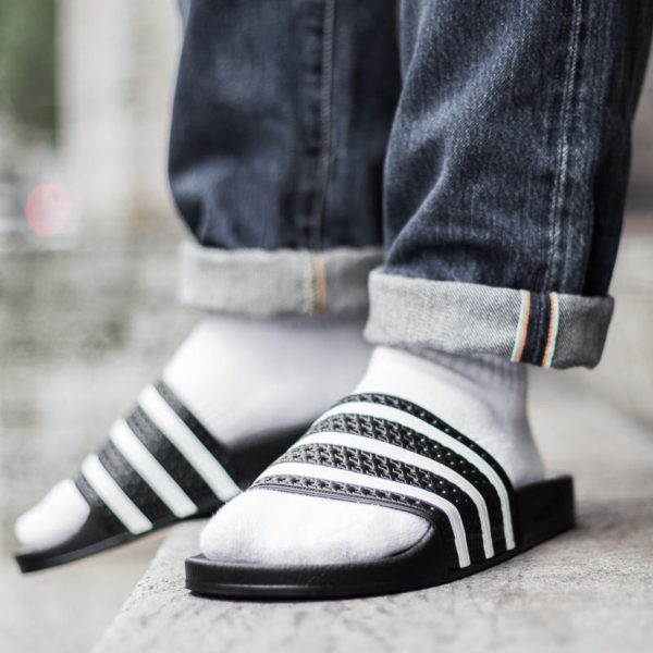 Dép Adidas Adilette Slides 'Black' 280647 - Ảnh 3