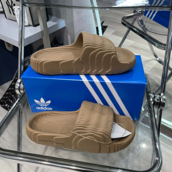 Dép Adidas Adilette 22 'Cardboard' HQ6466 - Ảnh 6