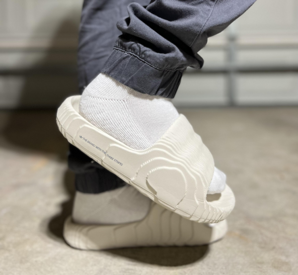 Dép Adidas Adilette 22 Slides 'Grey' GX6950 - Ảnh 2