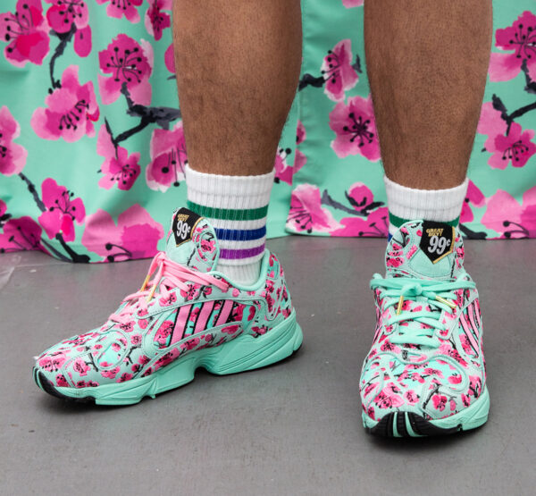 Giày Adidas Arizona x Yung 1 'Green Tea With Ginseng And Honey' FU7786 - Ảnh 4