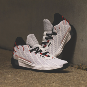 Alternative view of Giày Adidas Dame 7 'White Black' H04387