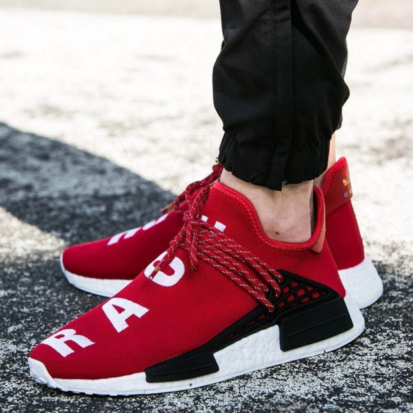 Giày Adidas Pharrell x NMD Human Race 'Red' BB0616 - Ảnh 3