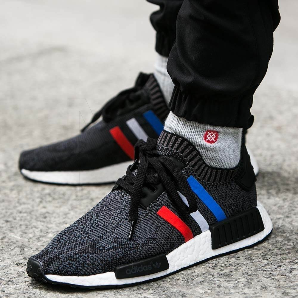 Giày Adidas NMD_R1 Primeknit 'Tri Color' BB2887 - Ảnh 2