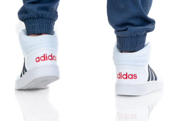 Giày Adidas Hoops 2.0 Mid 'White Legend Ink' FW4478 - Ảnh 5