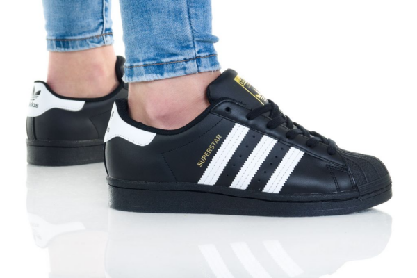 Giày Adidas Originals Superstar 'Black White' EF5398 - Ảnh 2