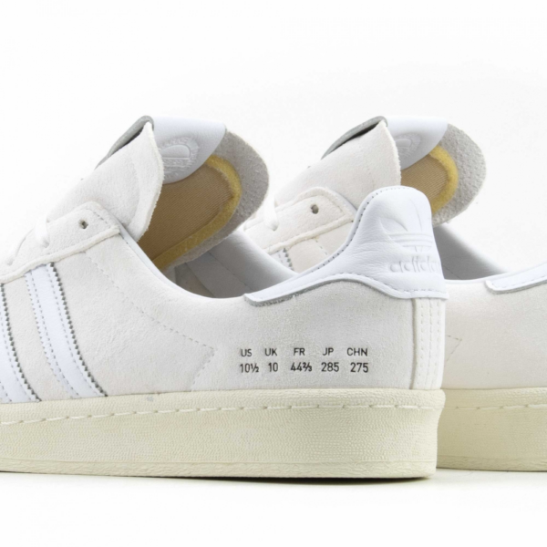 Giày Adidas Campus 80s 'White' FY5467 - Ảnh 5