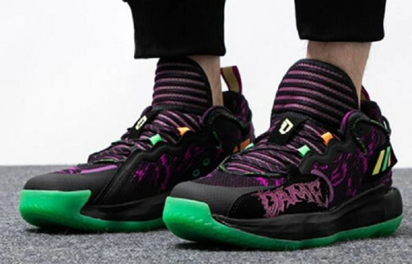 Giày Adidas Dame 7 Extply 'Halloween' H67750 - Ảnh 4