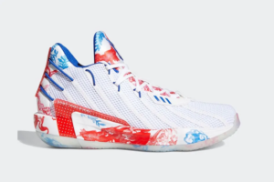 Alternative view of Giày Adidas Dame 7 'Fine China' FZ1102