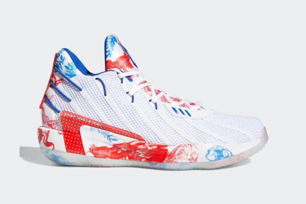 Giày Adidas Dame 7 'Fine China' FZ1102 - Ảnh 2