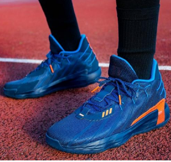 Giày Adidas Dame 7 Lights Out 'Dark Blue' FZ1103 - Ảnh 6