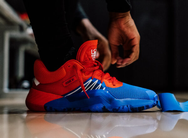 Giày Adidas Don Issue 1 'Spider-Man' EF2400 - Ảnh 2
