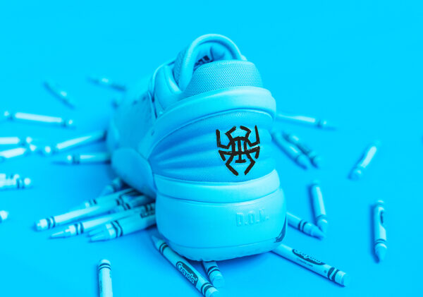 Giày Adidas Crayola x D.O.N. Issue #2 'Signal Cyan' FW8517 - Ảnh 3