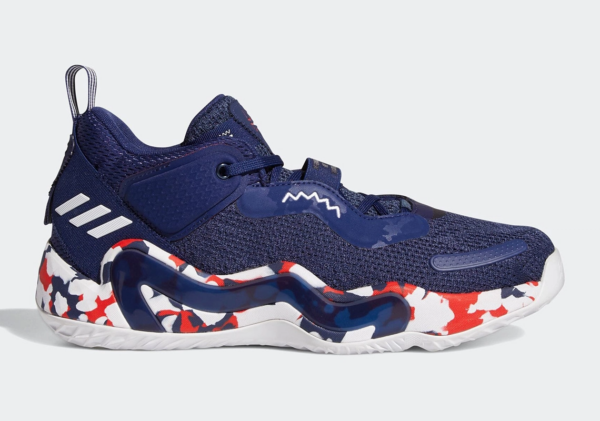 Giày Adidas D.O.N. Issue #3 'USA' GW2945 - Ảnh 2