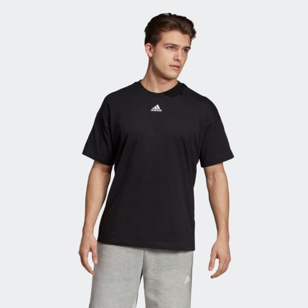 Áo Adidas Must Haves 3 Stripes Tee Black EB5277 - Ảnh 2