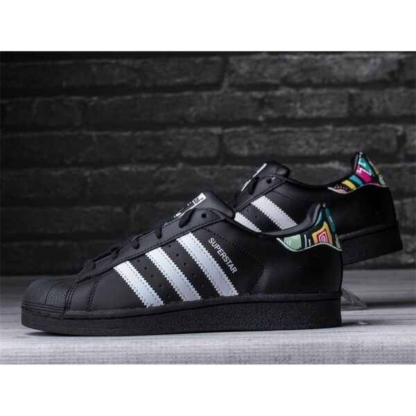 Giày Adidas Superstar Kadin Siyah Spor Ayakkabi 'Black' EE7500 - Ảnh 3