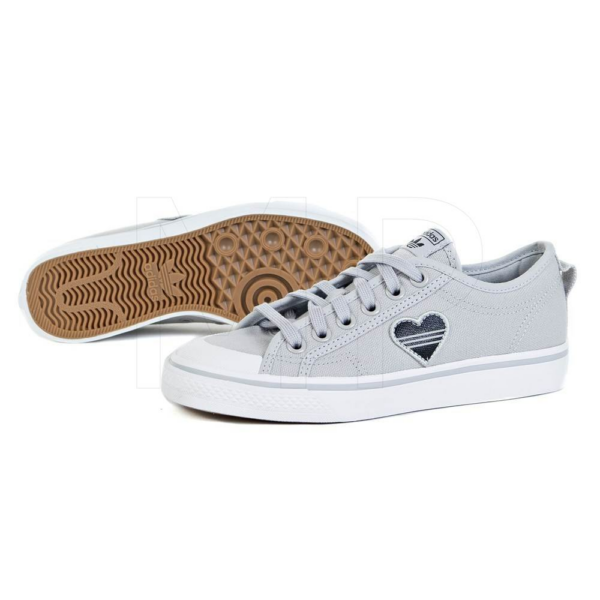 Giày Adidas Wmns Nizza Trefoil 'Grey' EF5073 - Ảnh 4