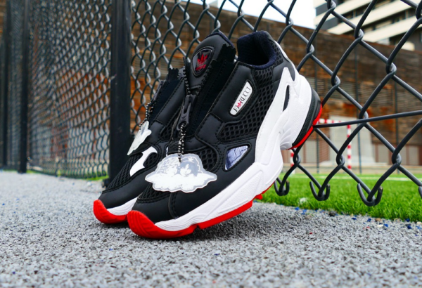 Giày Adidas Fiorucci x Wmns Falcon Zip 'Red' EF3644 - Ảnh 4
