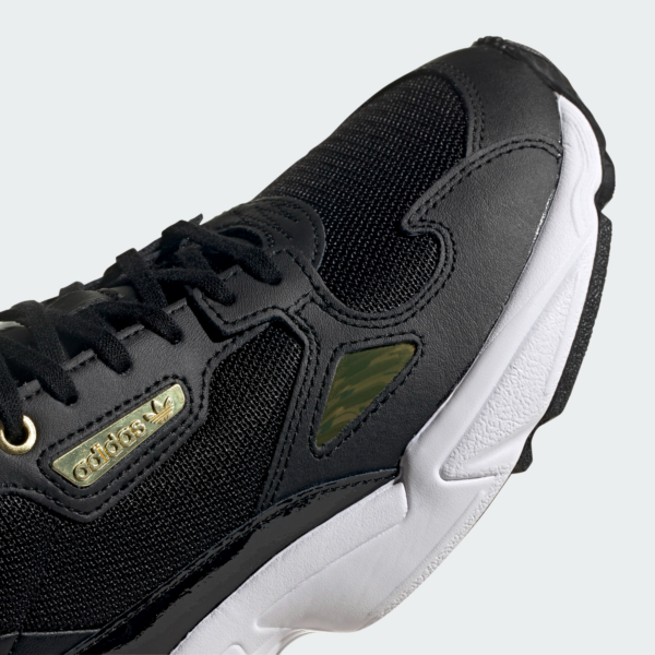 Giày Adidas Wmns Falcon 'Black' EF4988 - Ảnh 5