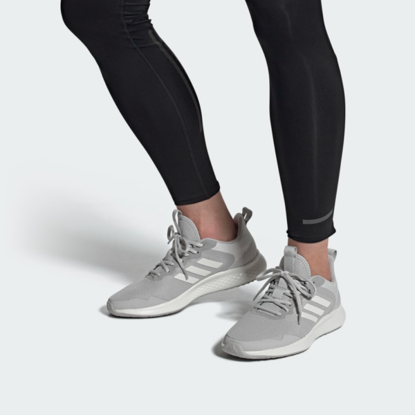 Giày Adidas FluidStreet 'Grey White' FW9556 - Ảnh 2