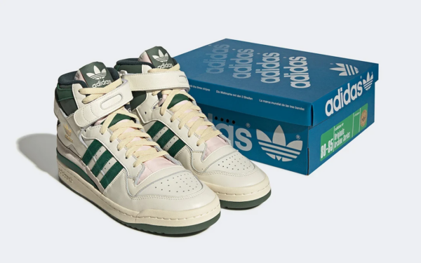 Giày Adidas Forum 84 High 'White Green' GW2203 - Ảnh 2
