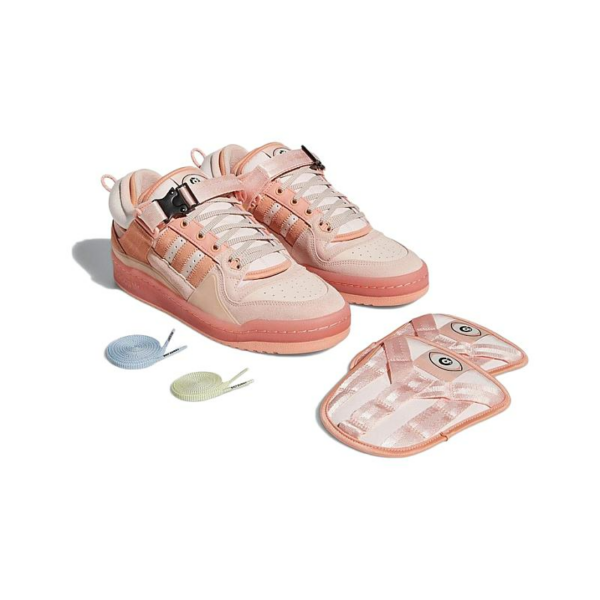 Giày Adidas Bad Bunny x Forum Buckle Low 'Easter Egg' GW0265 - Ảnh 3