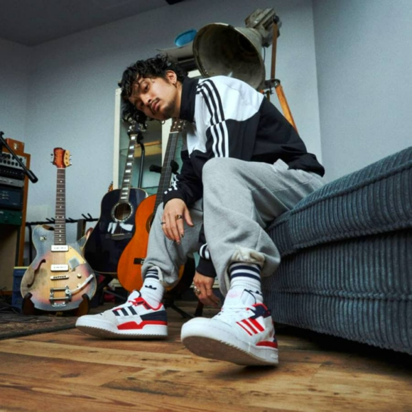 Giày Adidas Forum Exhibit Low 'Cloud White Red' GZ5391 - Ảnh 4