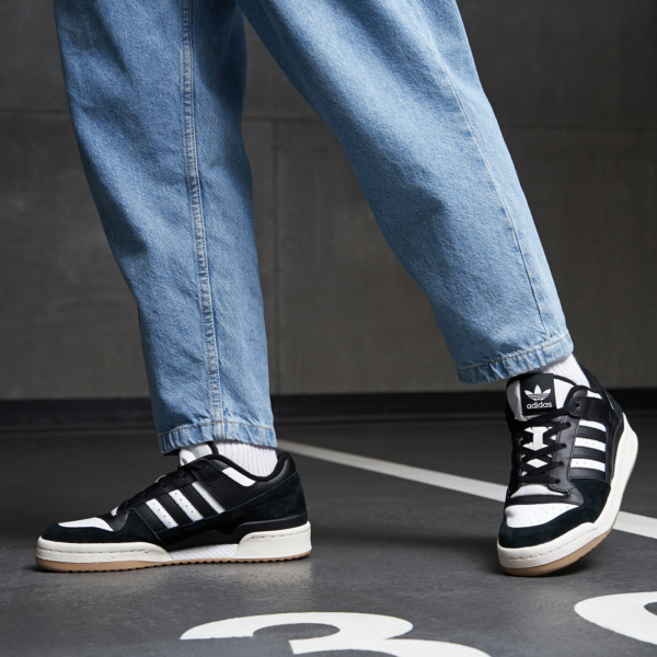 Giay Adidas Forum Low 'Black White' ID6857