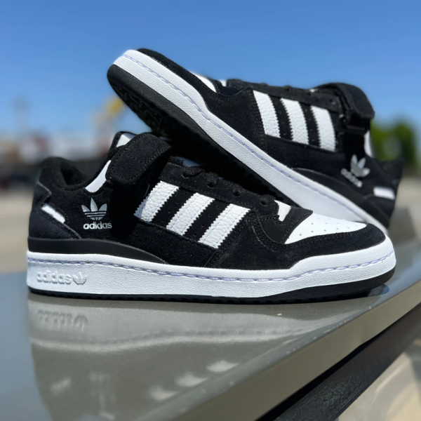 Giày Adidas Forum Low 'Black White' GW0695 - Ảnh 6